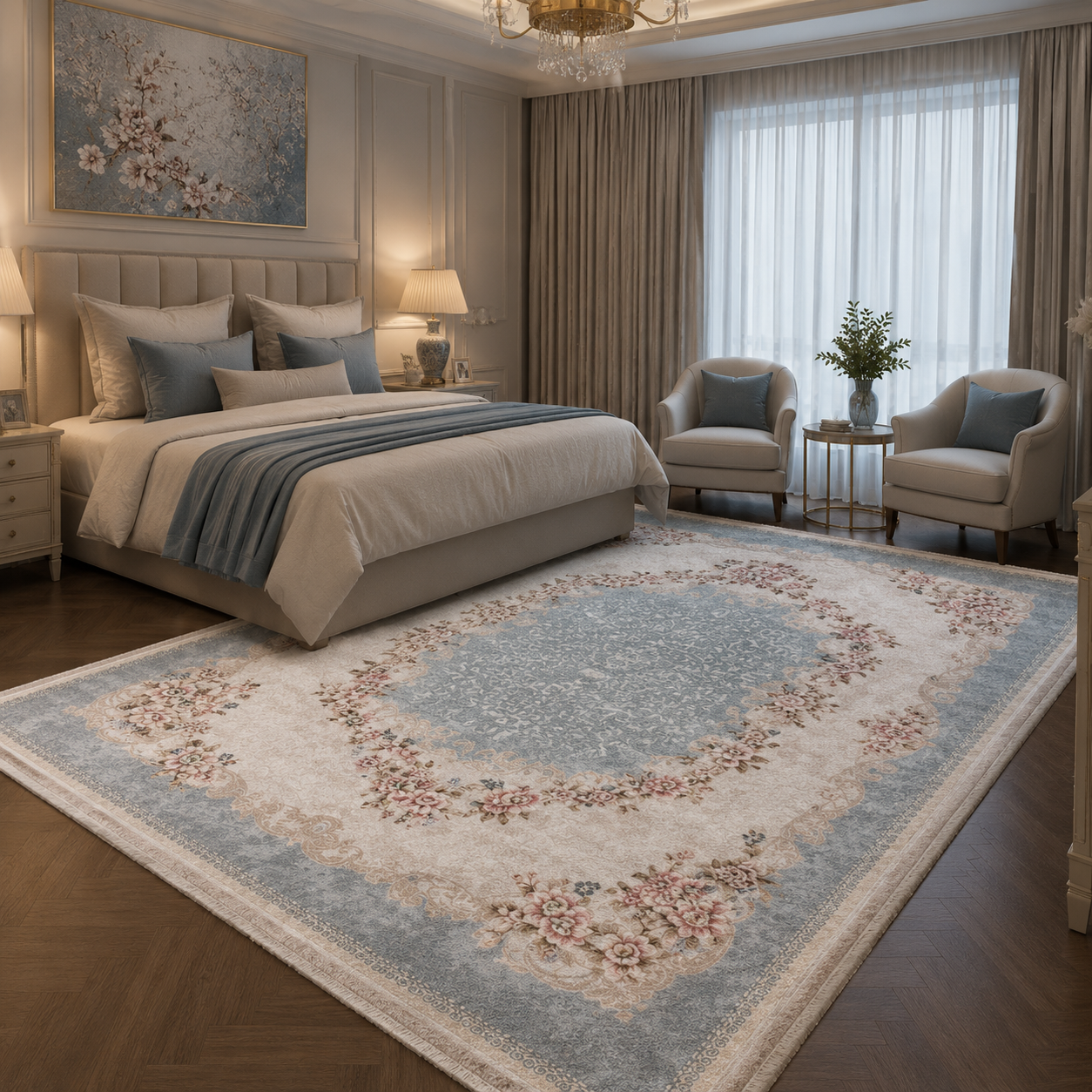 76CEBF56-8589-42A5-8259-2048AA188099 سجادة بيرلنت الفاخرة2*3 م | نعومة ملكية ولمسة أناقة راقية - الصورة 1
