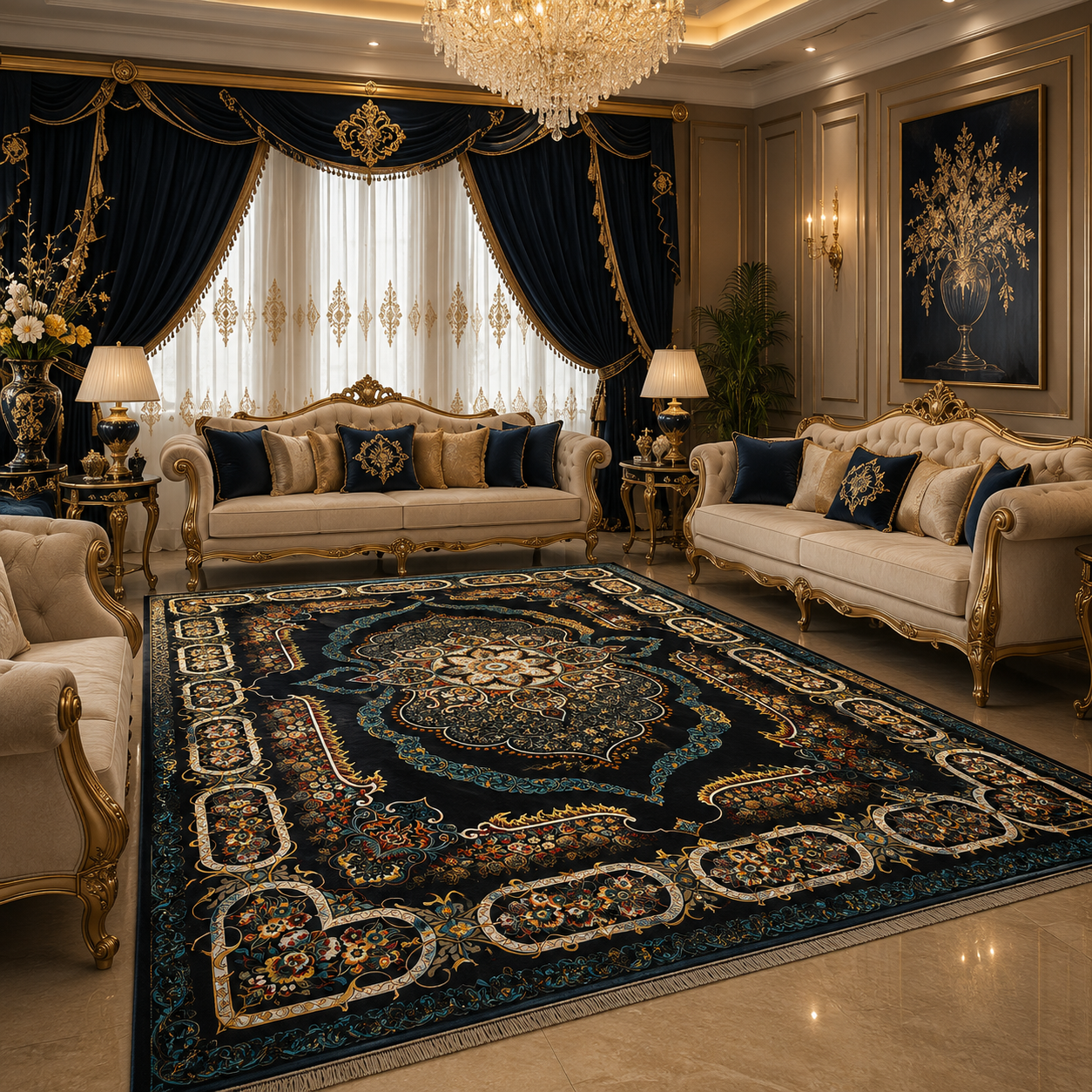 4C9B6CC8-5425-4EB2-98D0-F421A4DBA4DE سجادة كلاودي 3×4 م فاخرة - الصورة 1