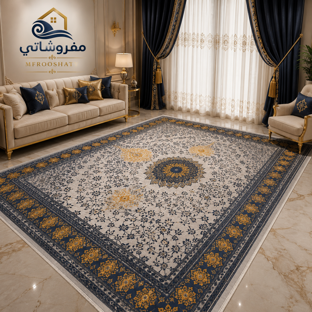2B17060E-301D-4A7F-8BB6-8743B2359BE1 سجاد فاخر 2×3 متر – أناقة تليق بمنزلك - الصورة 1