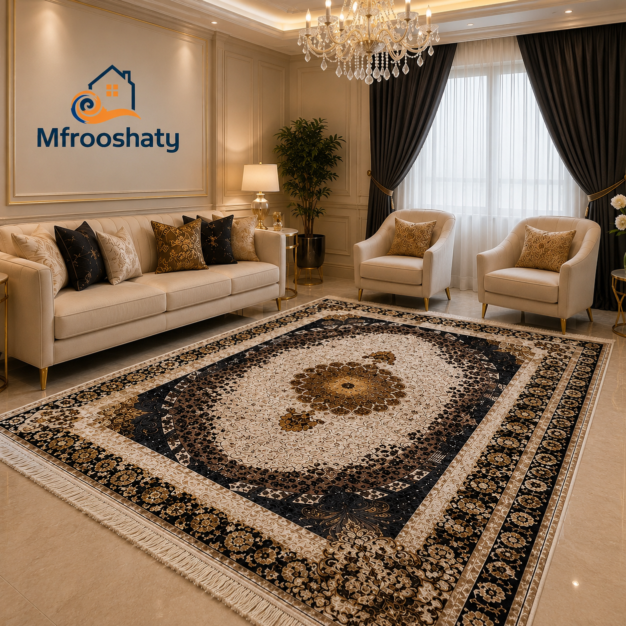 44E1007A-B73E-4044-8D8E-189A33D105D9 سجادة فاخرة 2*3 م - الصورة 1